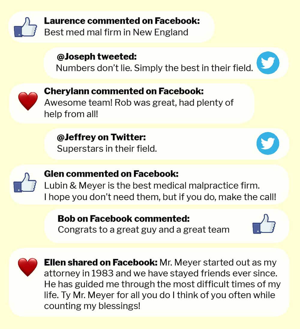 What People Are Saying on Social Media - Client Comments