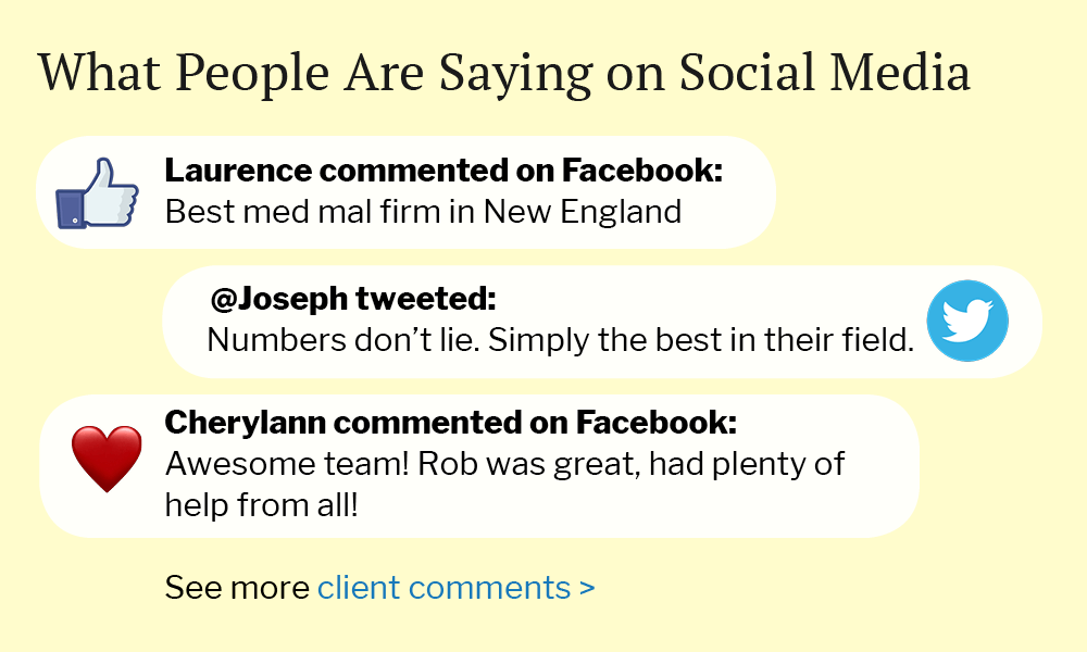 What People Are Saying on Social Media - Client Comments