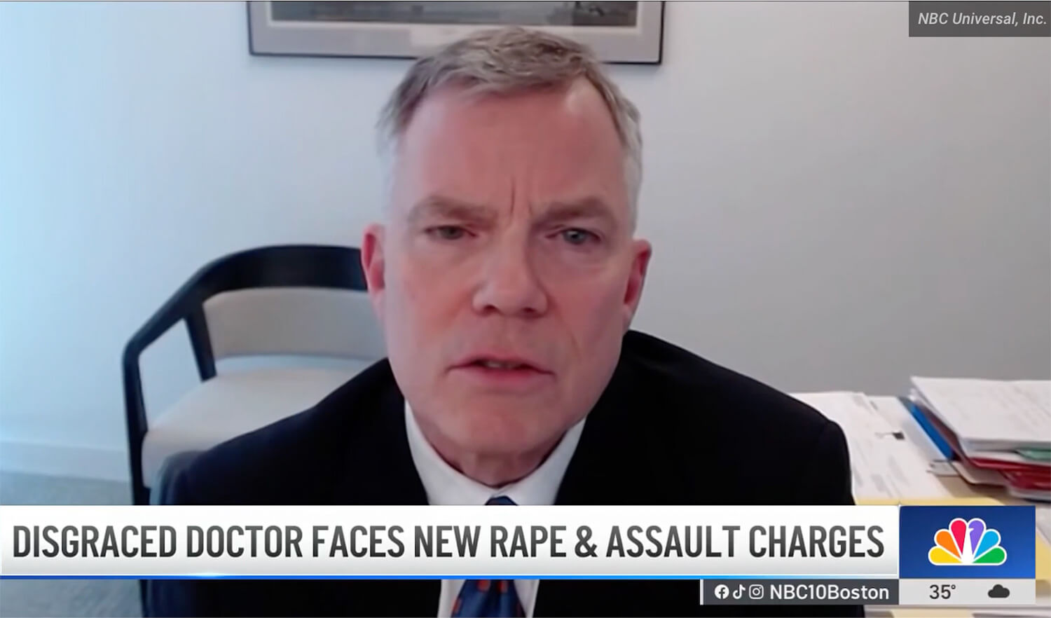 Attorney William Thompson on NBC 10 Boston